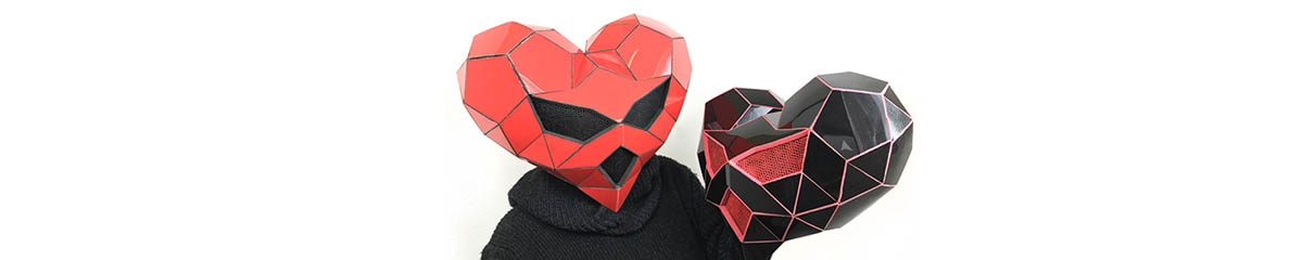 custom dj helmet mask maker Tentacle Studio