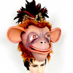 custom monkey king jungle book hat mask buy adult child Tentacle Studio