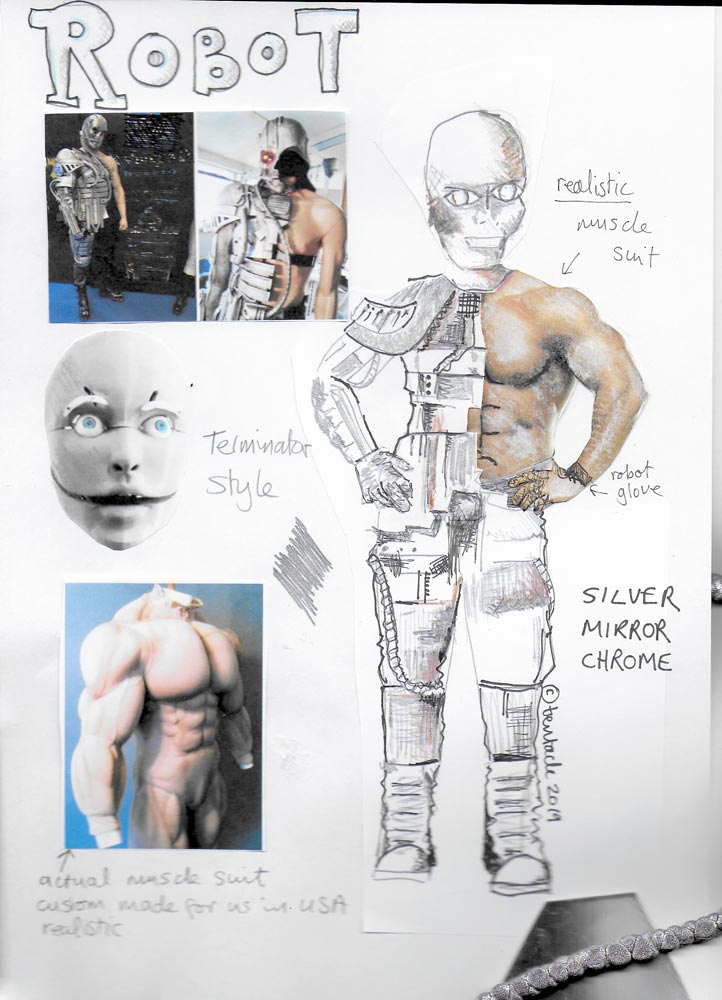 robot -kostuum-costume-masked singer designer ontwerper Tentacle Studio