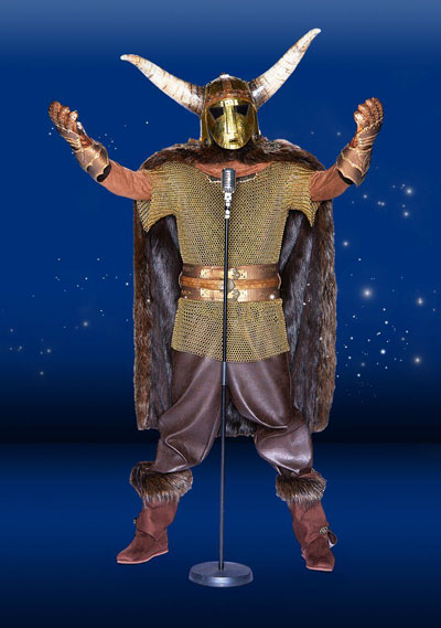 Viking Masked Singer mask costume maker Tentacle Studio