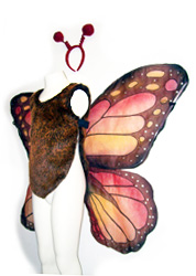 butterfly costume wings fairy elf London Zoo kids childrens prop