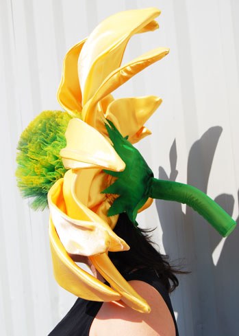 floral crown mask Frida Khalo hats echinacea Ascot best headdresses