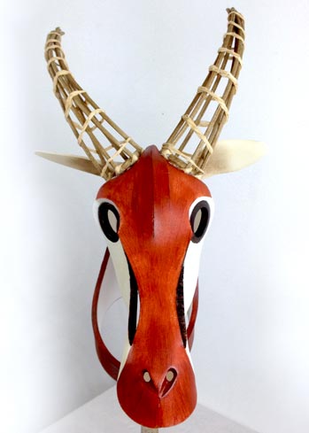 gazelle antelope mask headdress head