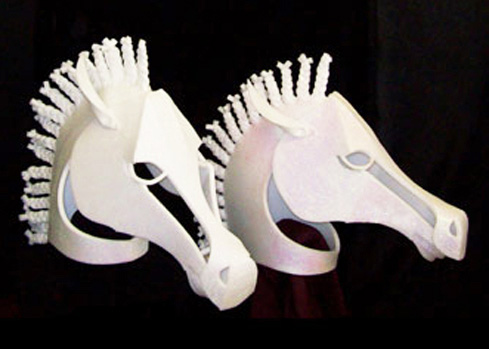 horse head mask horses headdresses white mask cinderella