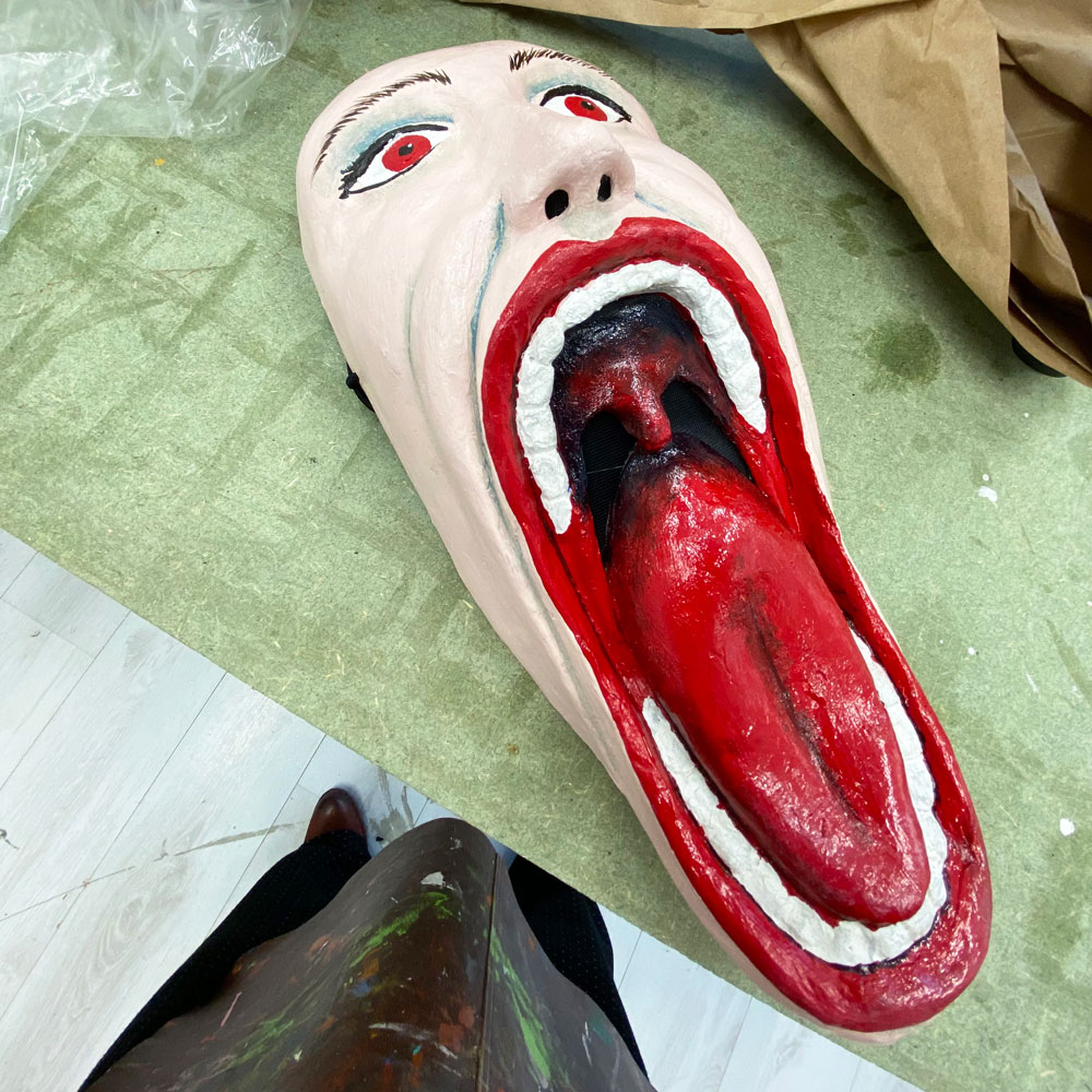 Succubus demon Halloween mask maker Tentacle Studio